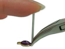 pliers squeezing a wrap-tite setting